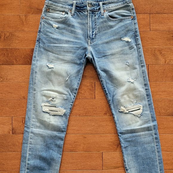 AE AirFlex Patched Slim Jean - Picture 2 of 5